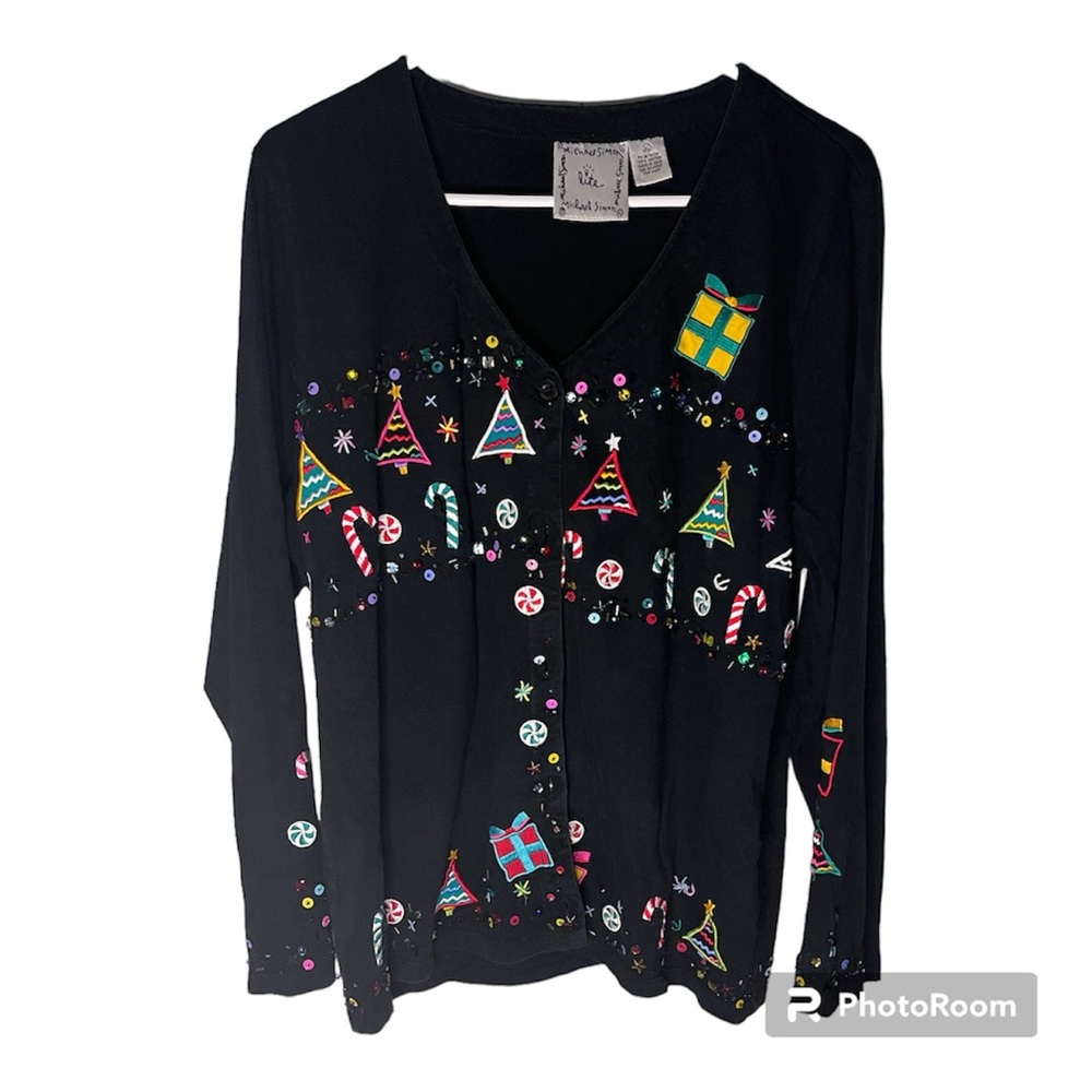 Vintage Michael Simon Christmas sweater